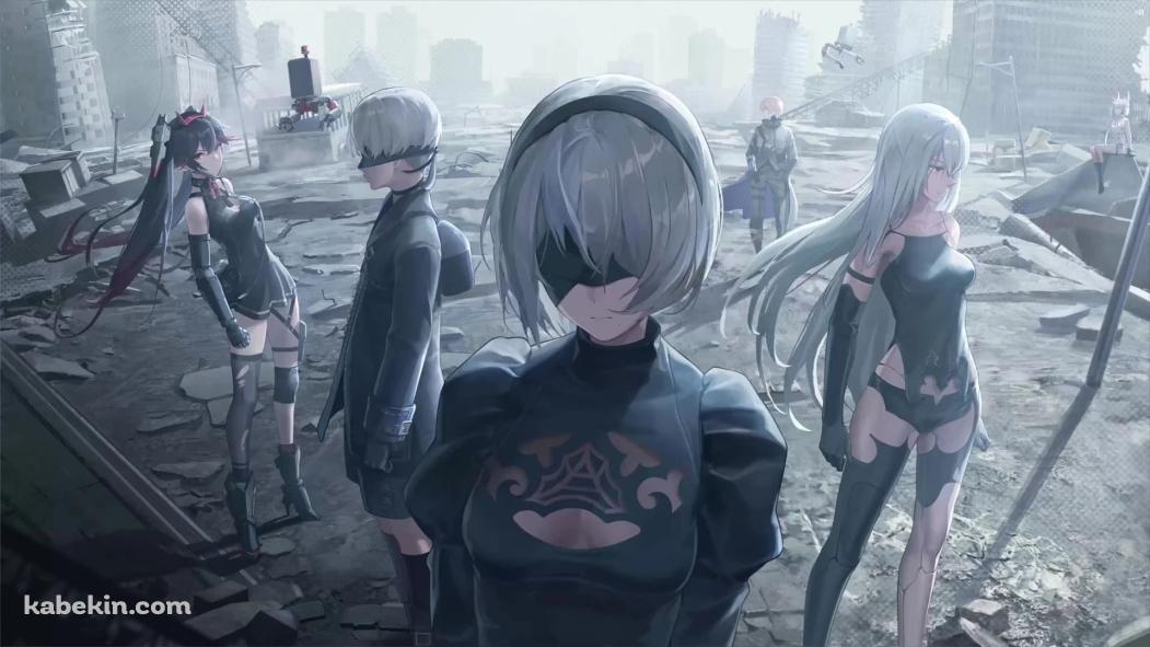 NieR: Automata X Punishing: Gray Ravenの壁紙(1051px x 591px) 高画質 PC・デスクトップ用