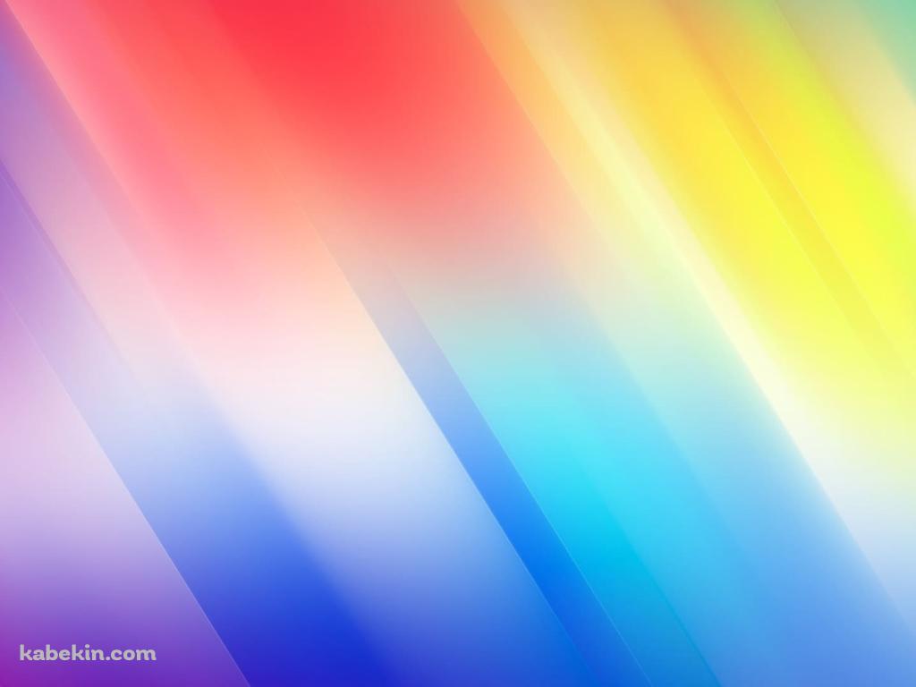 綺麗な光沢のある虹色のグラデーションの壁紙(1024px x 768px) 高画質 PC・デスクトップ用