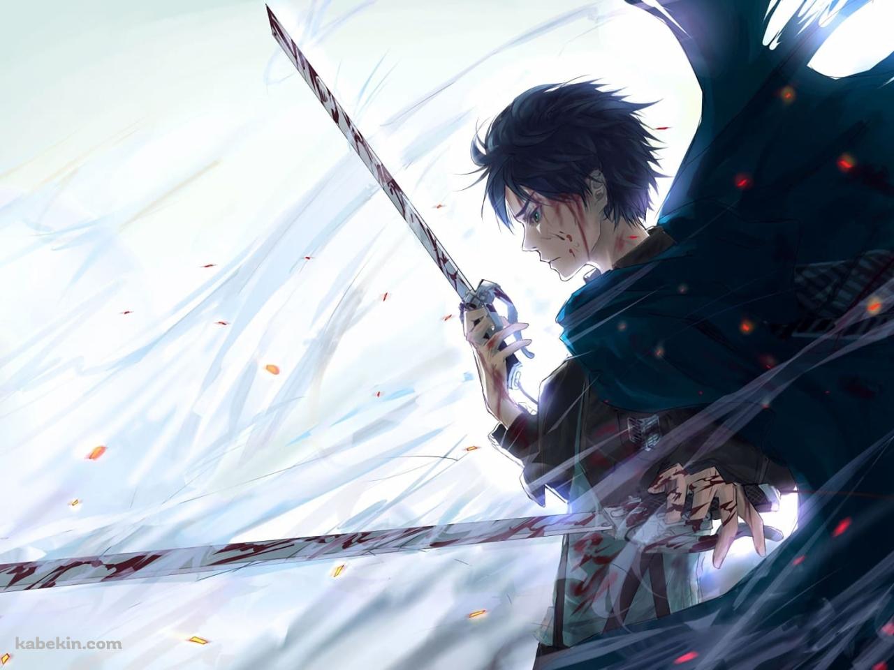 エレン・イェーガー / Eren Jaeger / 進撃の巨人の壁紙(1280px x 960px) 高画質 PC・デスクトップ用