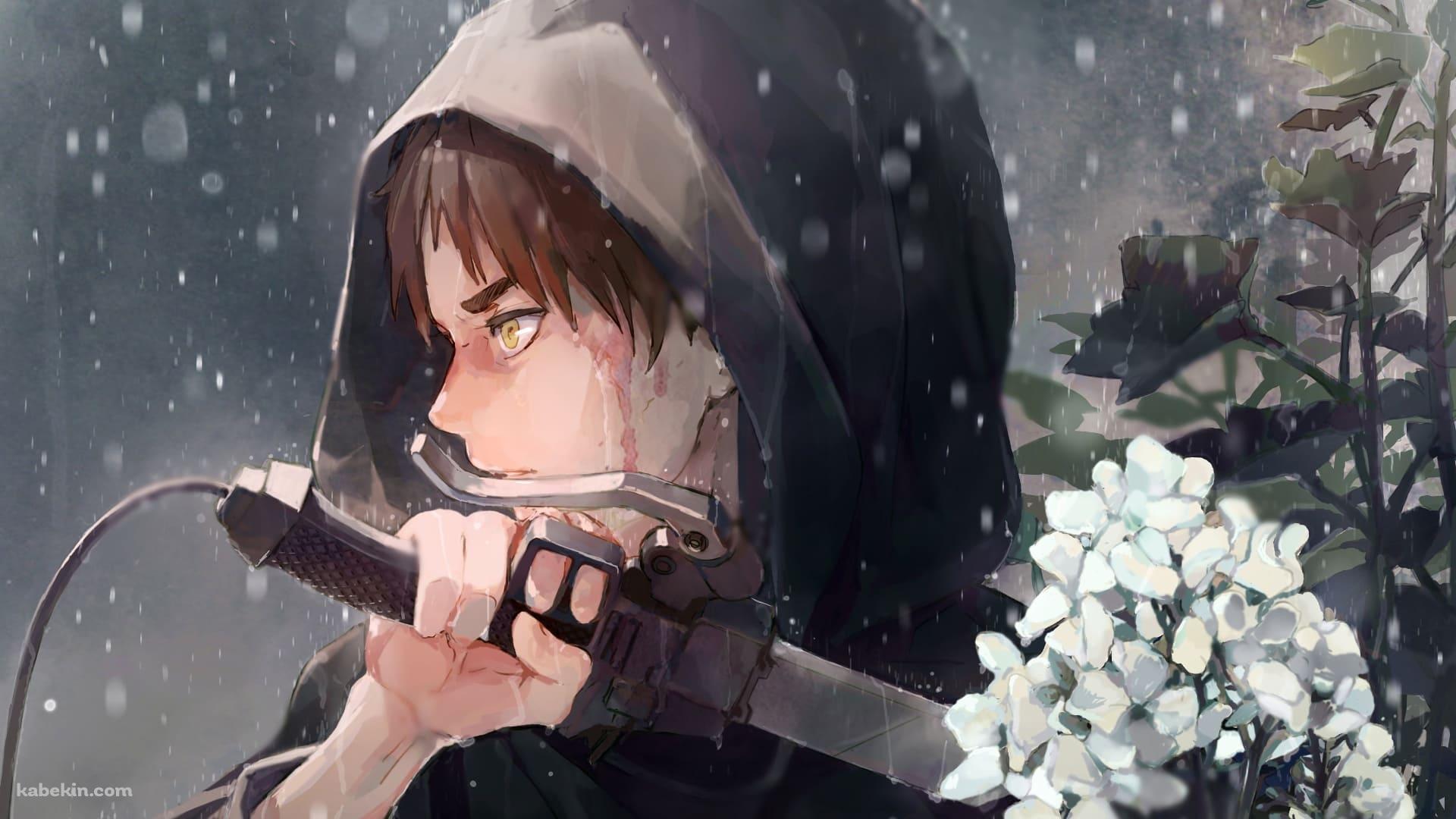 剣を構えるエレン・イェーガー / 進撃の巨人の壁紙(1920px x 1080px) 高画質 PC・デスクトップ用