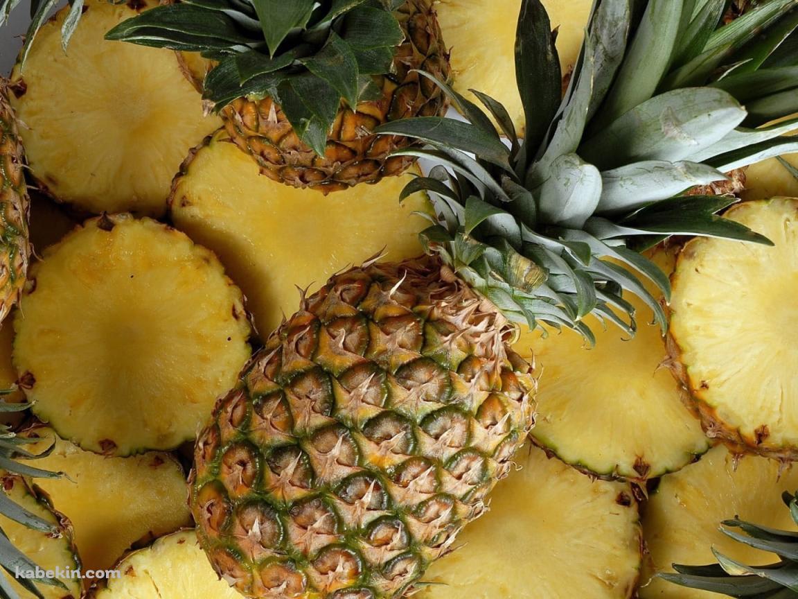 フレッシュなパイナップルの壁紙(1152px x 864px) 高画質 PC・デスクトップ用