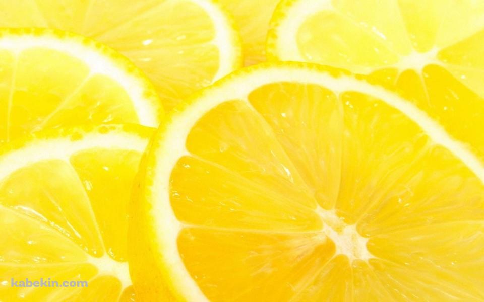 輪切りのレモンの壁紙(960px x 600px) 高画質 PC・デスクトップ用