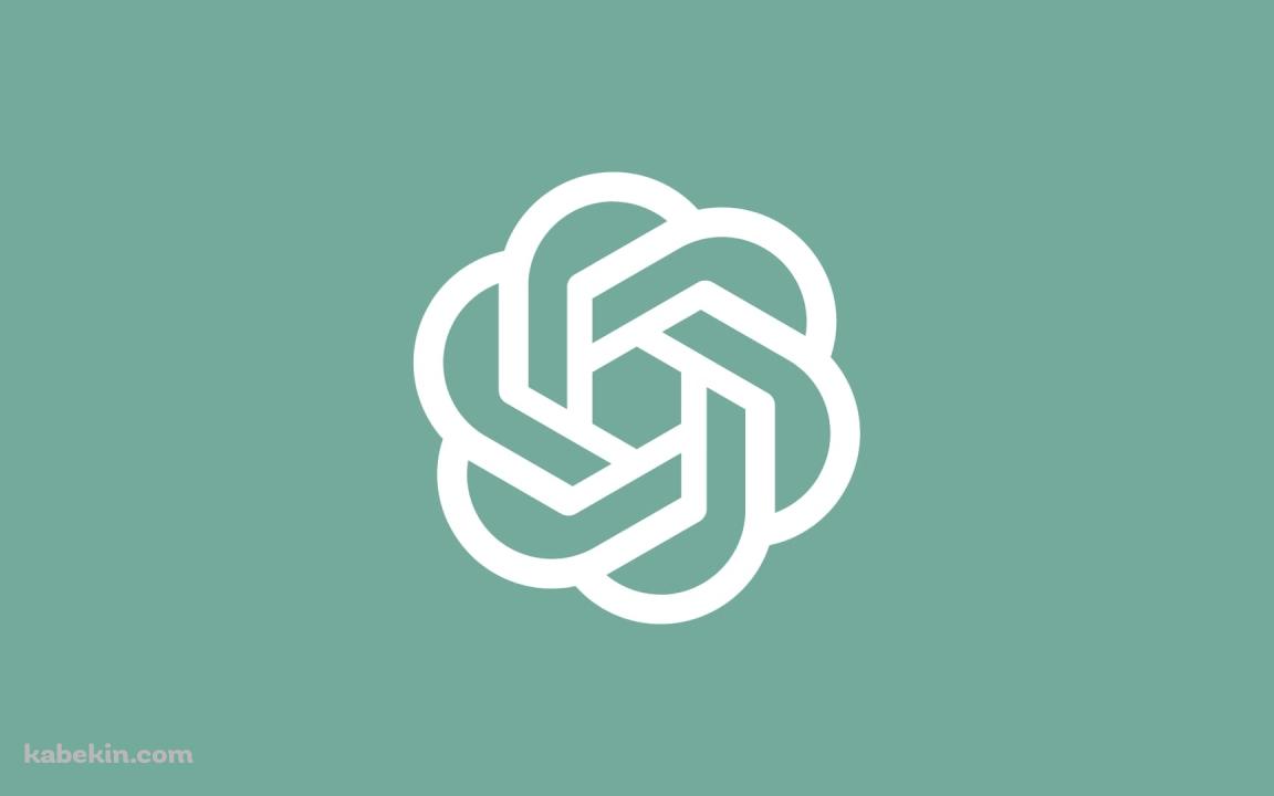 ChatGPT ロゴ / OpenAI / 人工知能チャットボットの壁紙(1152px x 720px) 高画質 PC・デスクトップ用