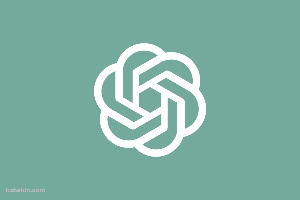 ChatGPT ロゴ / OpenAI / 人工知能チャットボットの壁紙(1152px x 768px) 高画質 PC・デスクトップ用