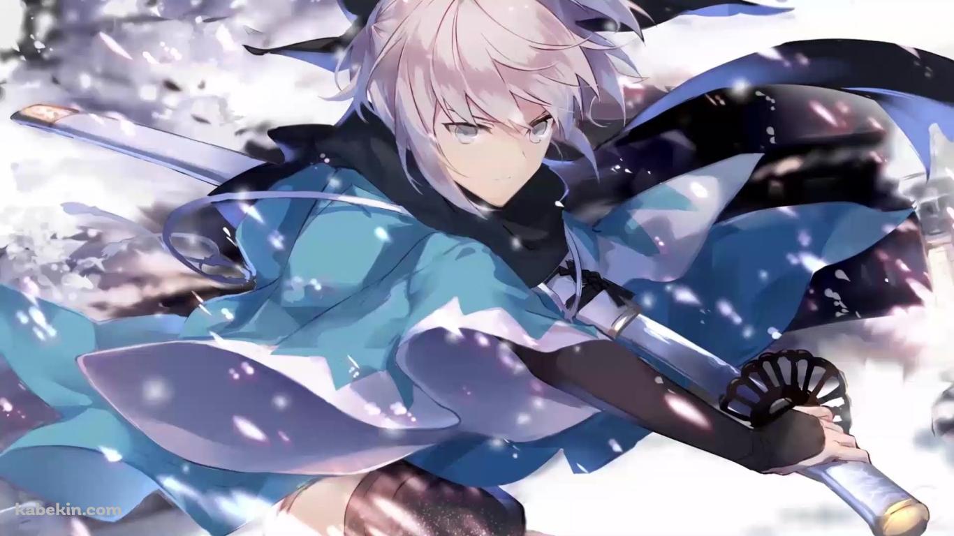 沖田総司 / Fateの壁紙(1366px x 768px) 高画質 PC・デスクトップ用