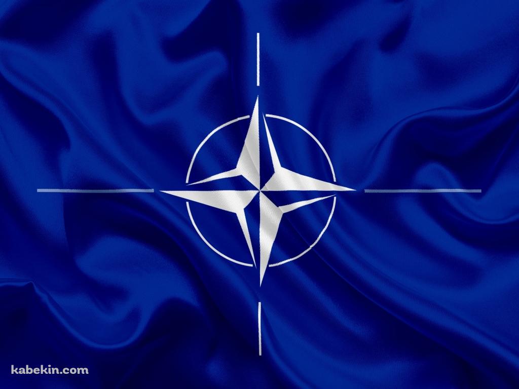 NATO / 北大西洋条約機構 / 旗の壁紙(1024px x 768px) 高画質 PC・デスクトップ用