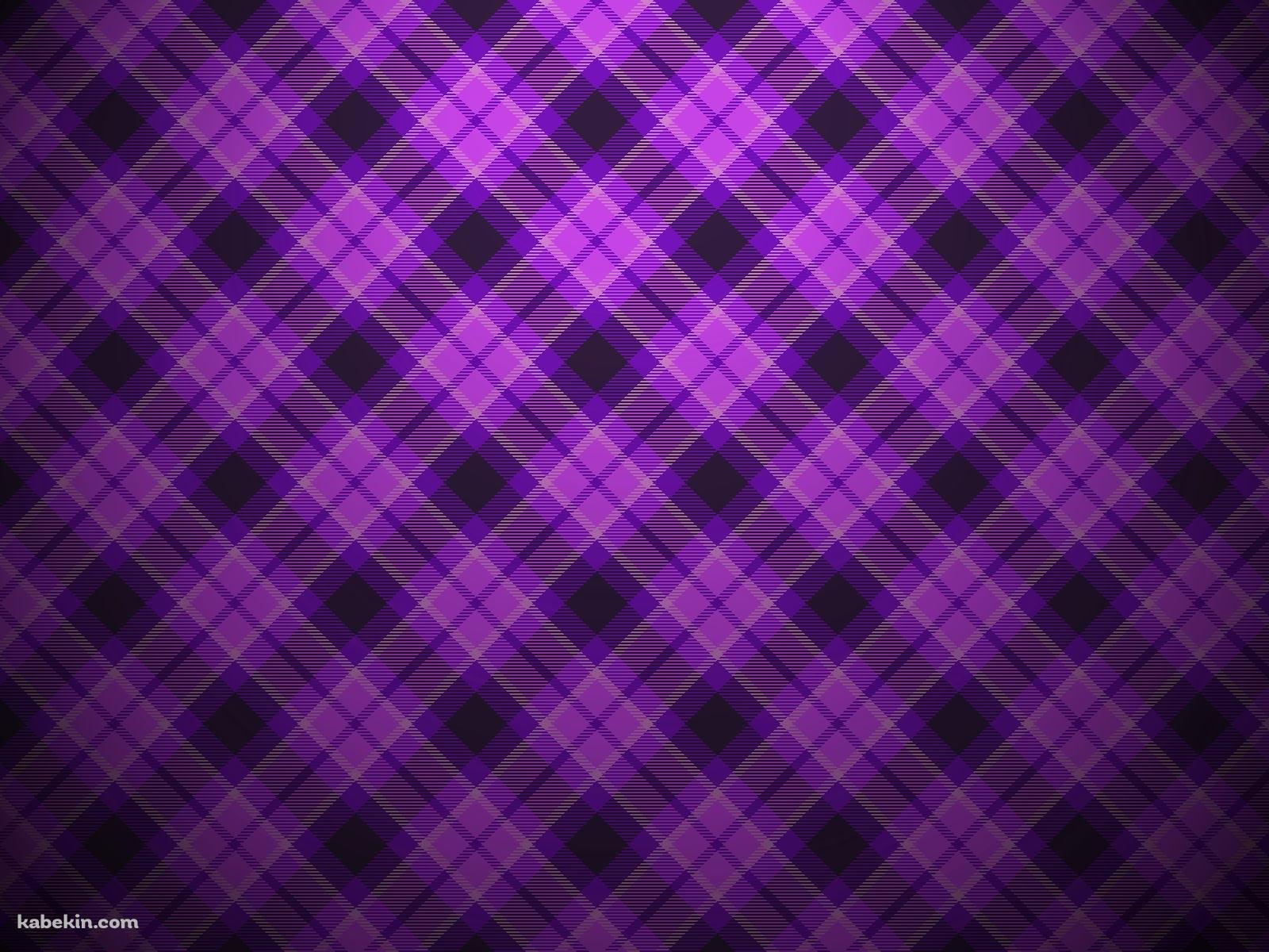 紫のアーガイル柄の壁紙(1600px x 1200px) 高画質 PC・デスクトップ用
