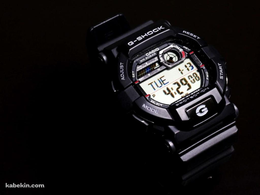 G-SHOCK / 黒い時計 / CASIOの壁紙(1024px x 768px) 高画質 PC・デスクトップ用