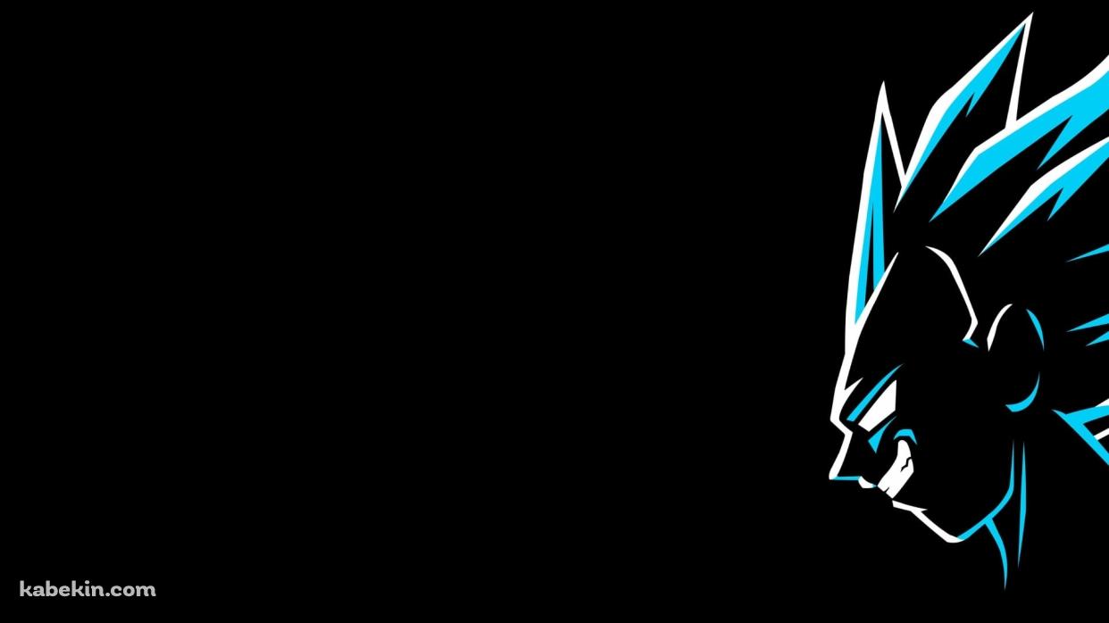 笑うベジータ / 青 / ドラゴンボールの壁紙(1242px x 698px) 高画質 PC・デスクトップ用