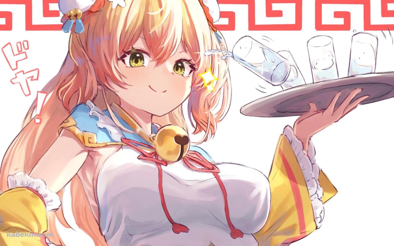 桃鈴ねね / ファンアート / バーチャルYouTuber / ホロライブの壁紙(1280px x 800px) 高画質 PC・デスクトップ用