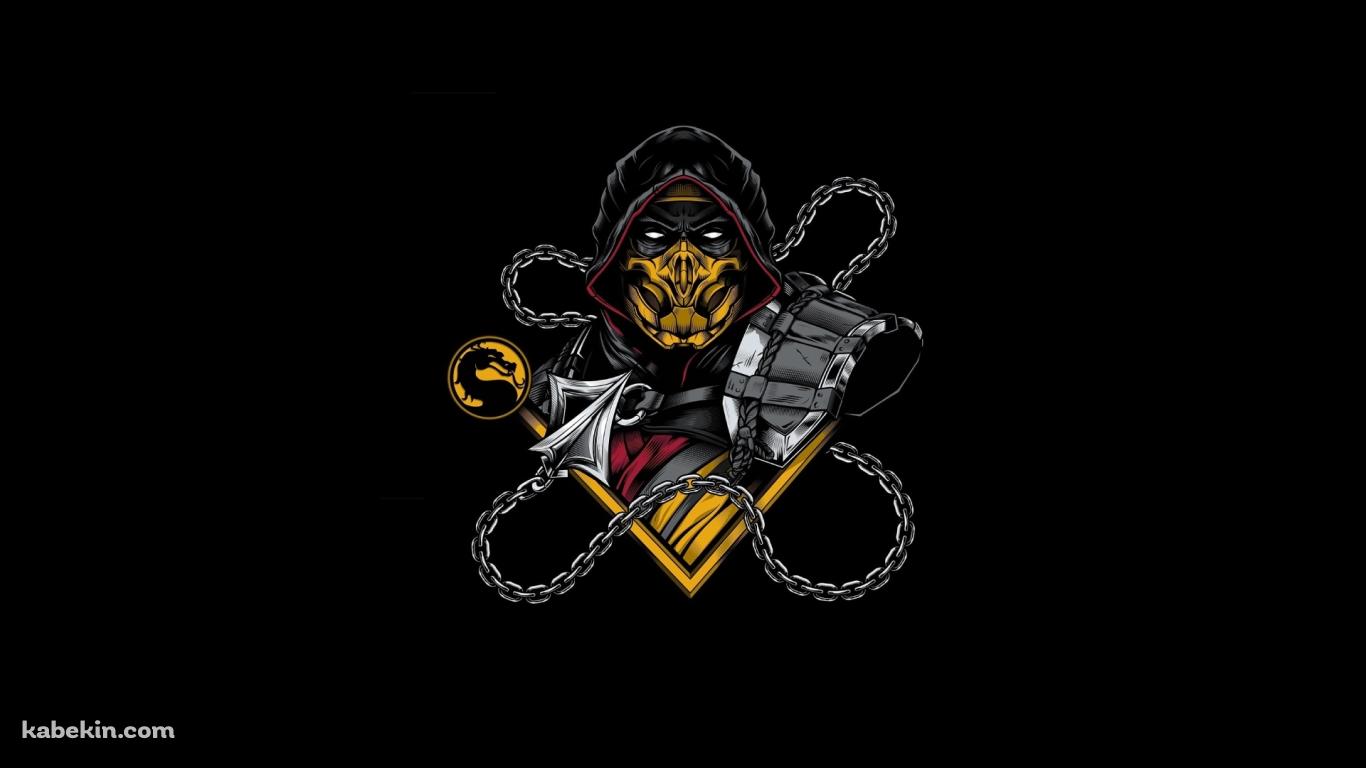 Scorpion / Mortal Kombat / モーコンの壁紙(1366px x 768px) 高画質 PC・デスクトップ用