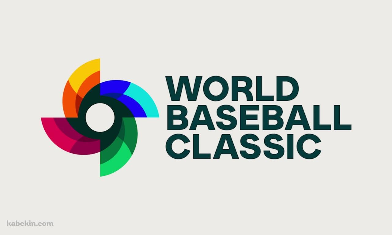 WBC / WORLD BASEBALL CLASSIC / ロゴの壁紙(1280px x 768px) 高画質 PC・デスクトップ用