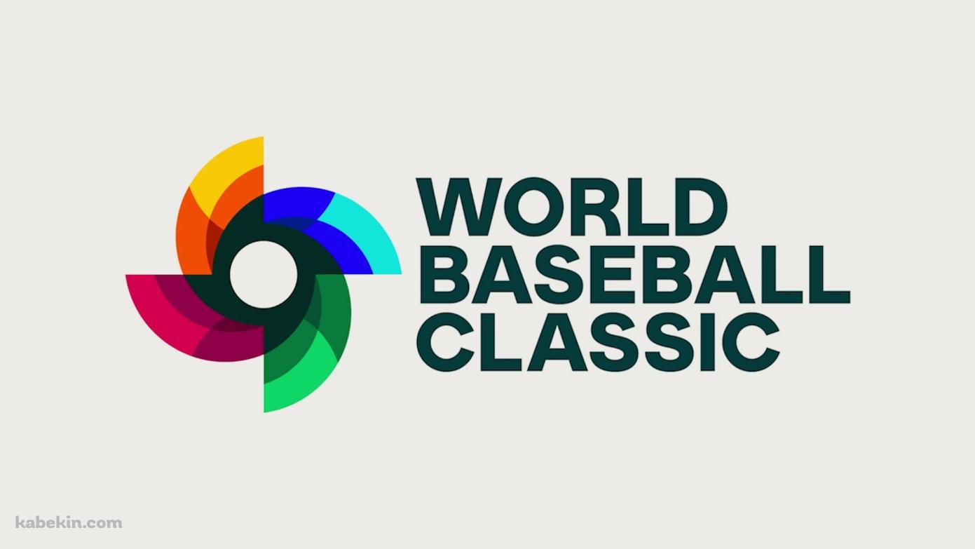 WBC / WORLD BASEBALL CLASSIC / ロゴの壁紙(1391px x 783px) 高画質 PC・デスクトップ用