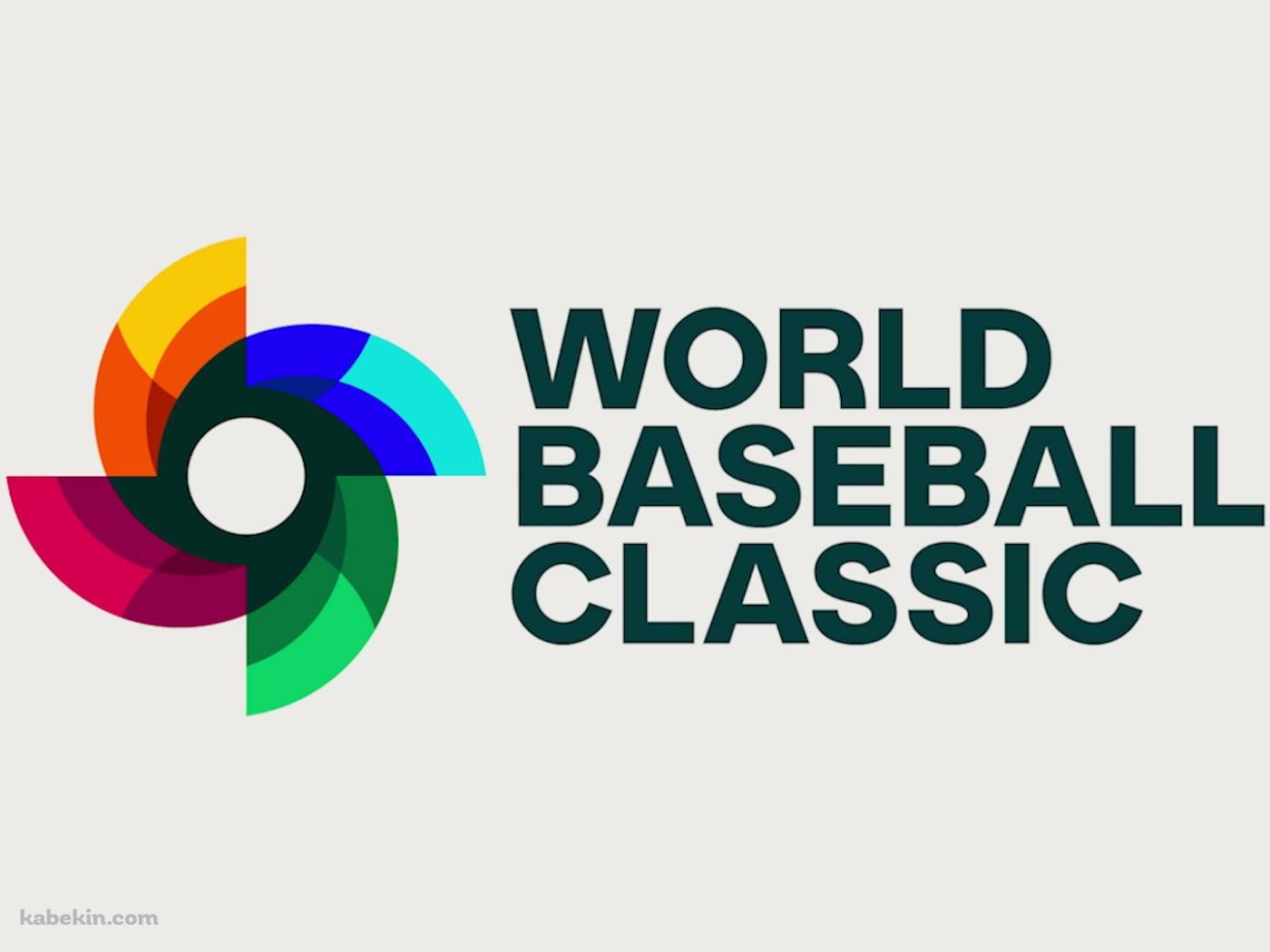 WBC / WORLD BASEBALL CLASSIC / ロゴの壁紙(1400px x 1050px) 高画質 PC・デスクトップ用