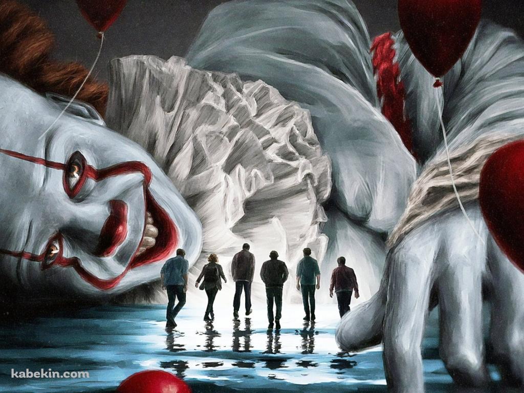 ペニーワイズ / Pennywise the Dancing Clown / ピエロ / IT/イットの壁紙(1024px x 768px) 高画質 PC・デスクトップ用