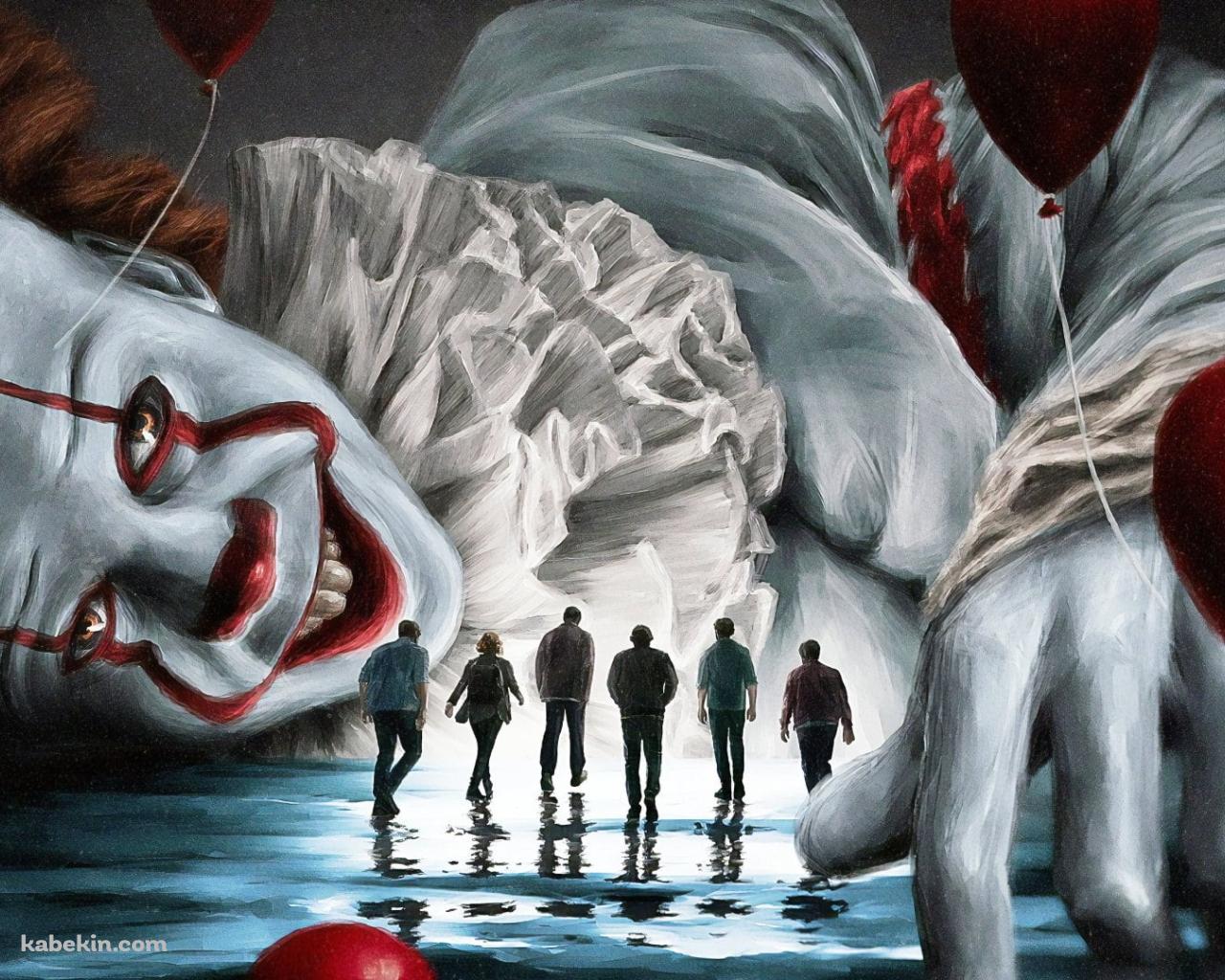 ペニーワイズ / Pennywise the Dancing Clown / ピエロ / IT/イットの壁紙(1280px x 1024px) 高画質 PC・デスクトップ用