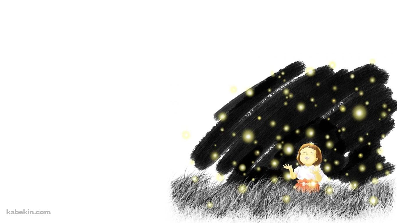 火垂るの墓 / Grave of the Fireflies / 節子 / ジブリの壁紙(1366px x 768px) 高画質 PC・デスクトップ用