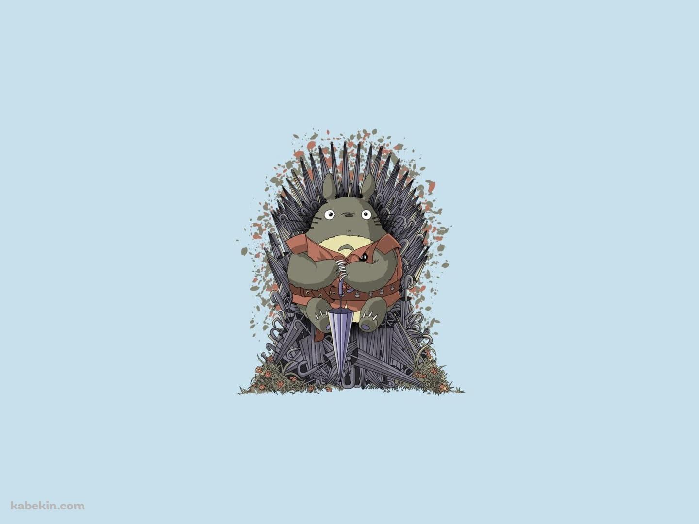 トトロ / ゲーム・オブ・スローンズ パロディ / ジブリの壁紙(1440px x 1080px) 高画質 PC・デスクトップ用