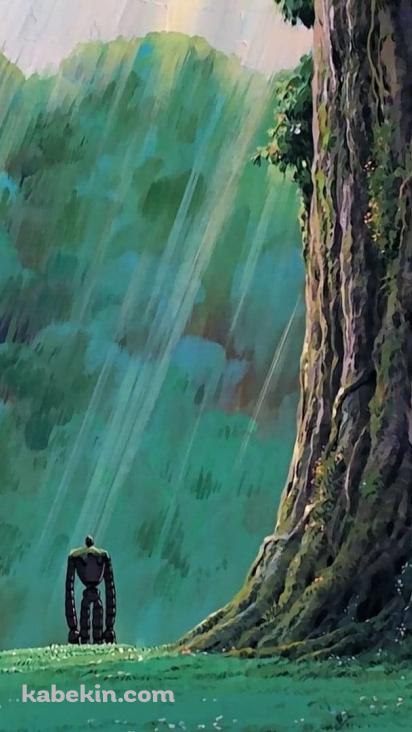 天空の城ラピュタ / ロボット兵 / ラムダ / 大木 / ジブリ(412x732px
