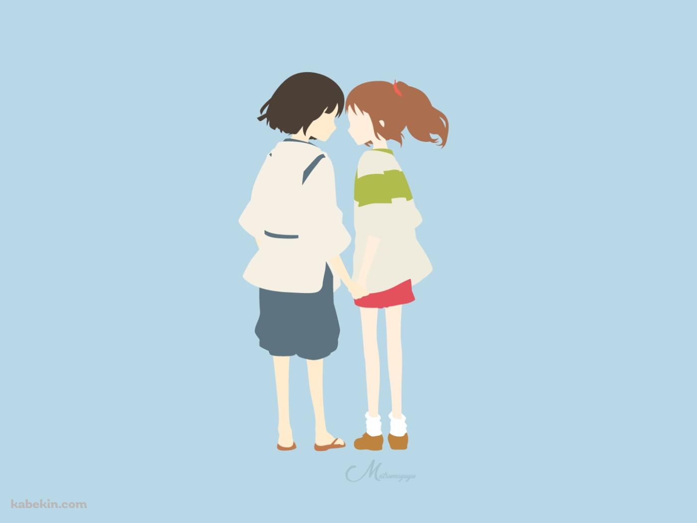 千と千尋の神隠し / ベクター / ジブリ / シンプルの壁紙(1400px x 1050px) 高画質 PC・デスクトップ用