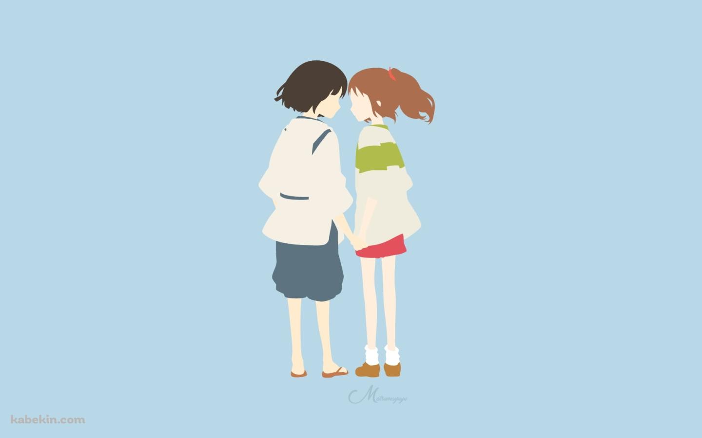 千と千尋の神隠し / ベクター / ジブリ / シンプルの壁紙(1440px x 900px) 高画質 PC・デスクトップ用