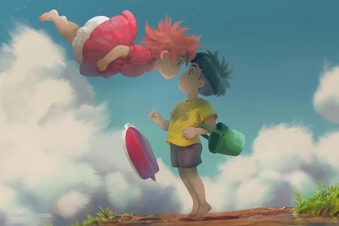 崖の上のポニョ / 宗介 / ジブリの壁紙(1152px x 768px) 高画質 PC・デスクトップ用