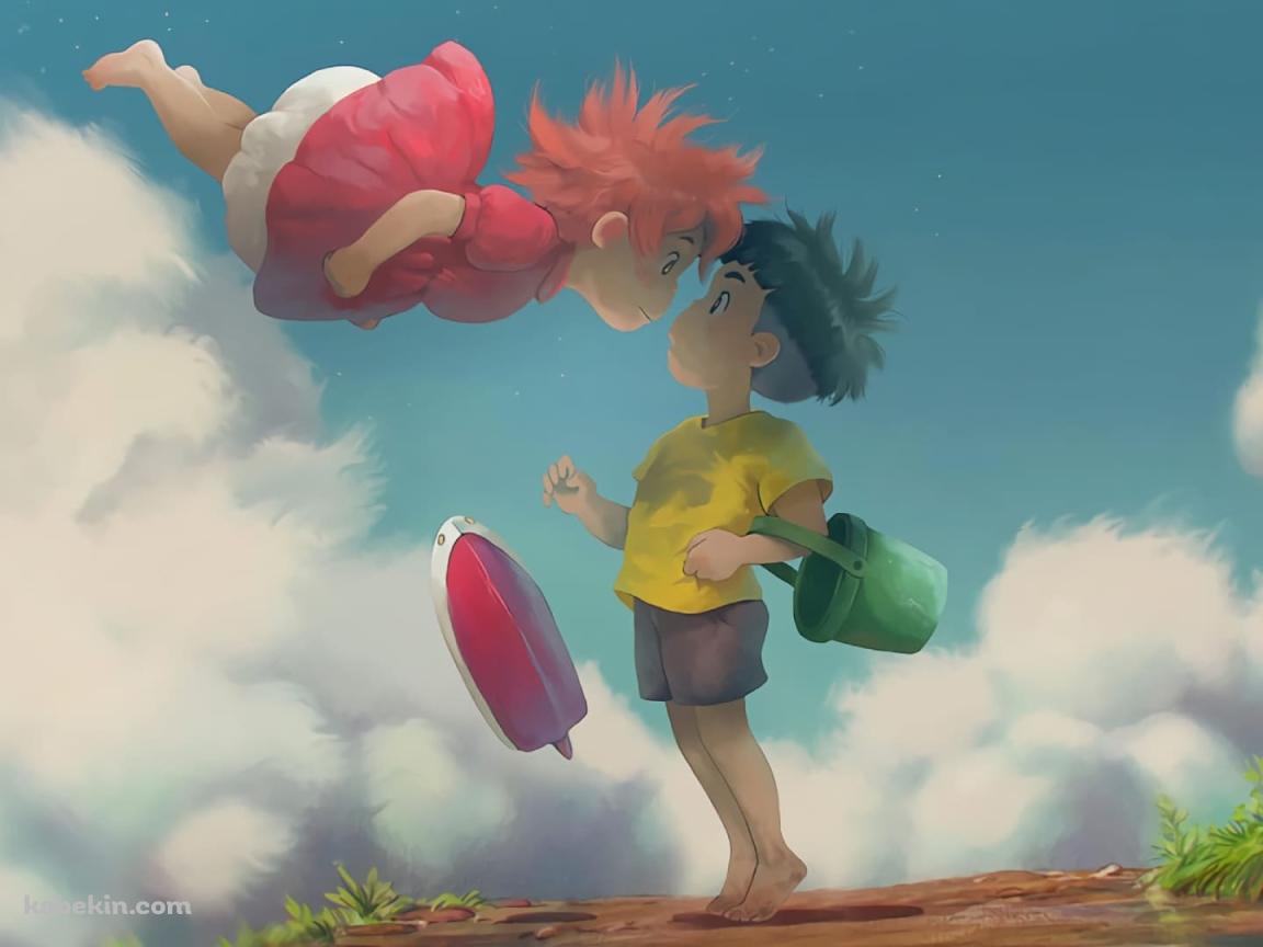 崖の上のポニョ / 宗介 / ジブリの壁紙(1152px x 864px) 高画質 PC・デスクトップ用