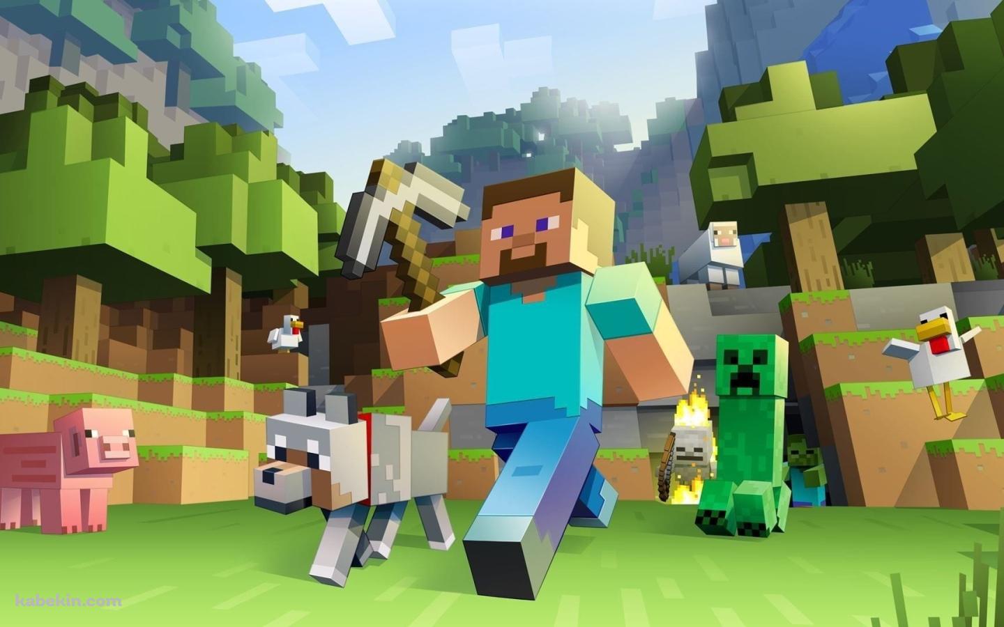 マイクラ / フィールド / マインクラフトの壁紙(1440px x 900px) 高画質 PC・デスクトップ用