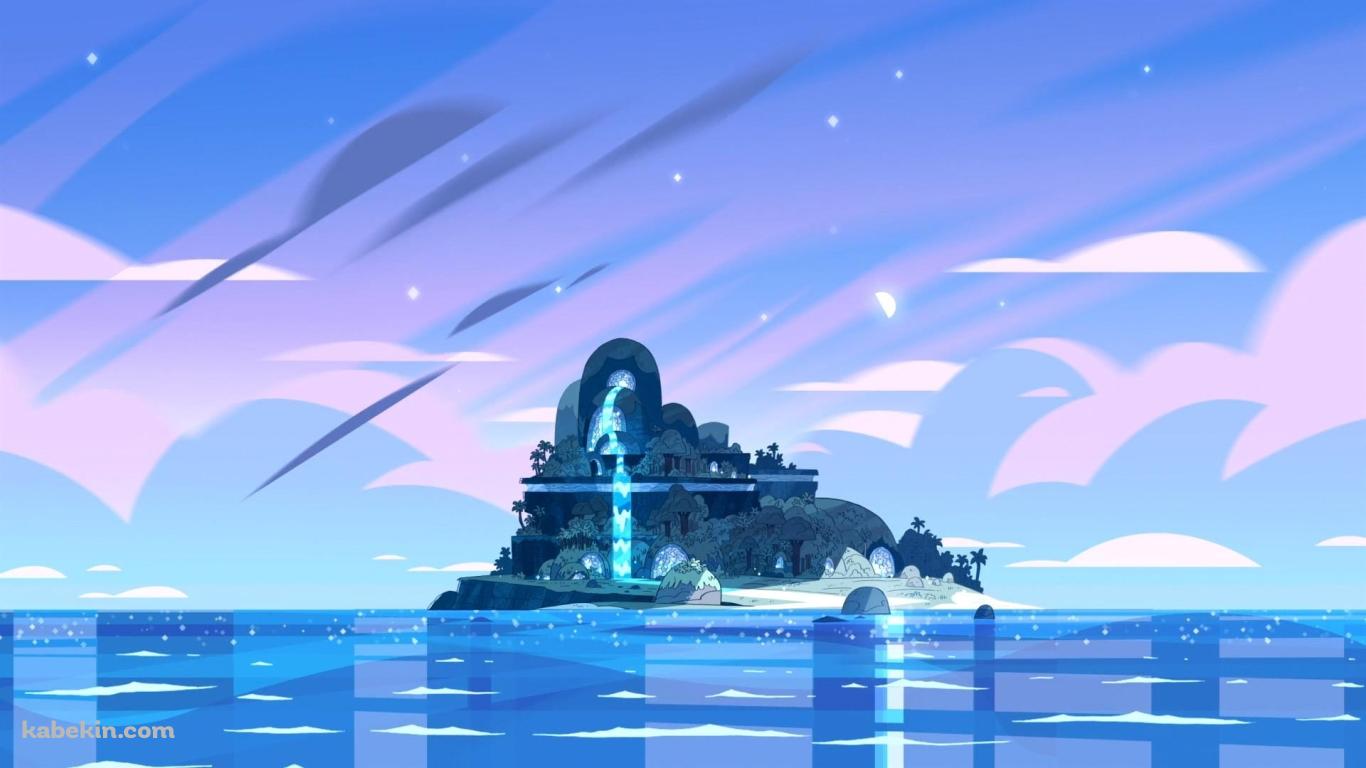 マインクラフト / 綺麗な島 / マイクラの壁紙(1366px x 768px) 高画質 PC・デスクトップ用