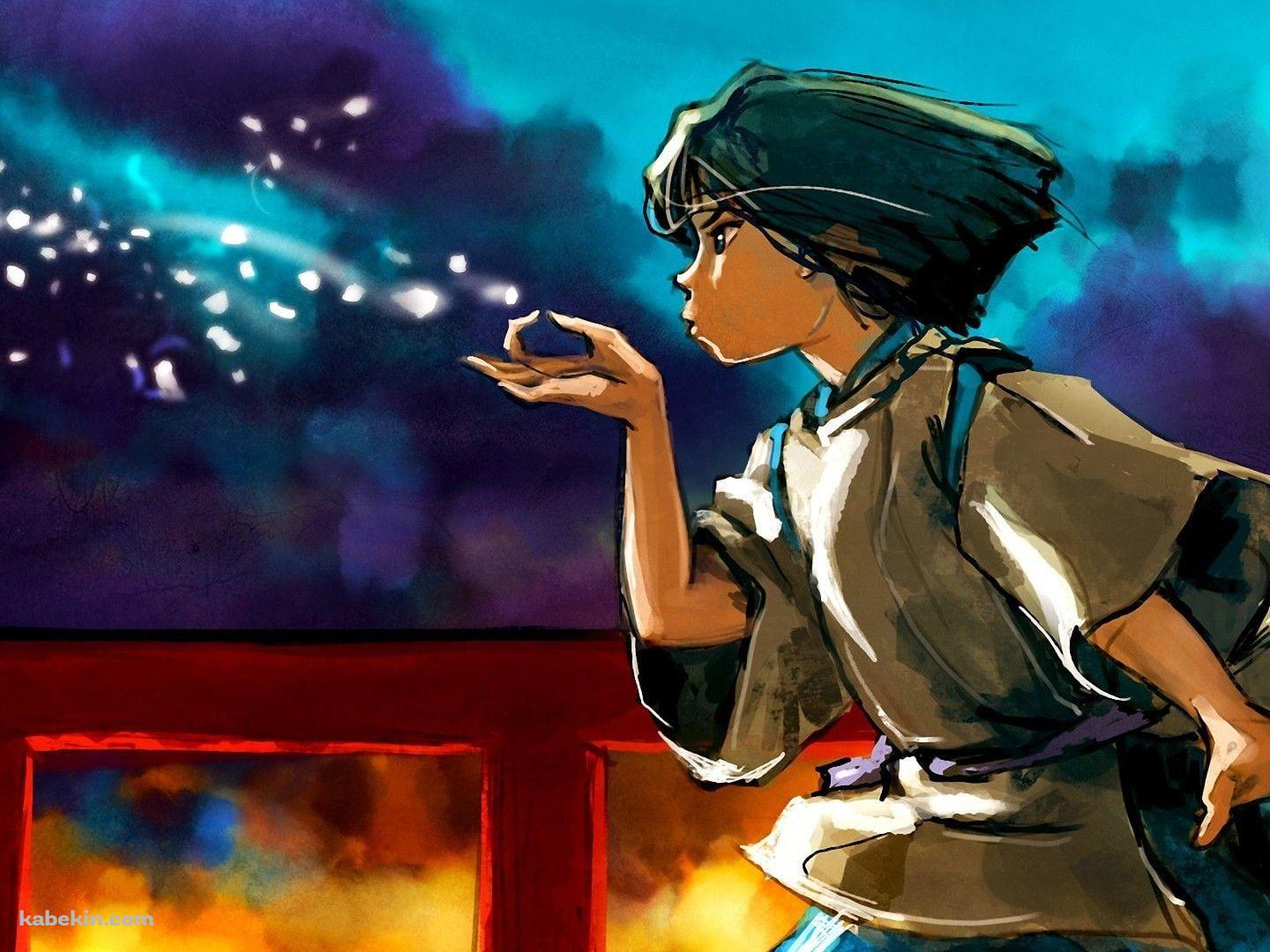 ハク / イケメン / ニギハヤミコハクヌシ / ファンアート / 千と千尋の神隠し / ジブリの壁紙(1440px x 1080px) 高画質 PC・デスクトップ用