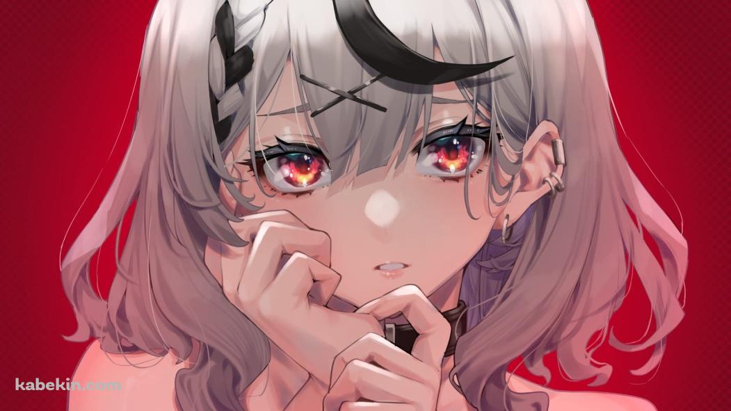 ポージングする沙花叉クロヱ / バーチャルYouTuber / ホロライブの壁紙(1051px x 591px) 高画質 PC・デスクトップ用