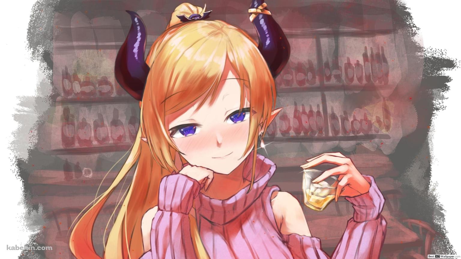 癒月ちょこ / バーチャルYouTuber / ホロライブの壁紙(1536px x 864px) 高画質 PC・デスクトップ用