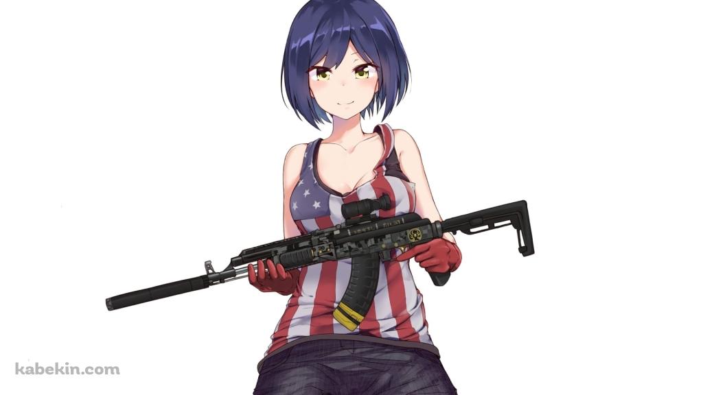 月ノ美兎 / サバゲ― / バーチャルYouTuber / にじさんじの壁紙(1024px x 576px) 高画質 PC・デスクトップ用