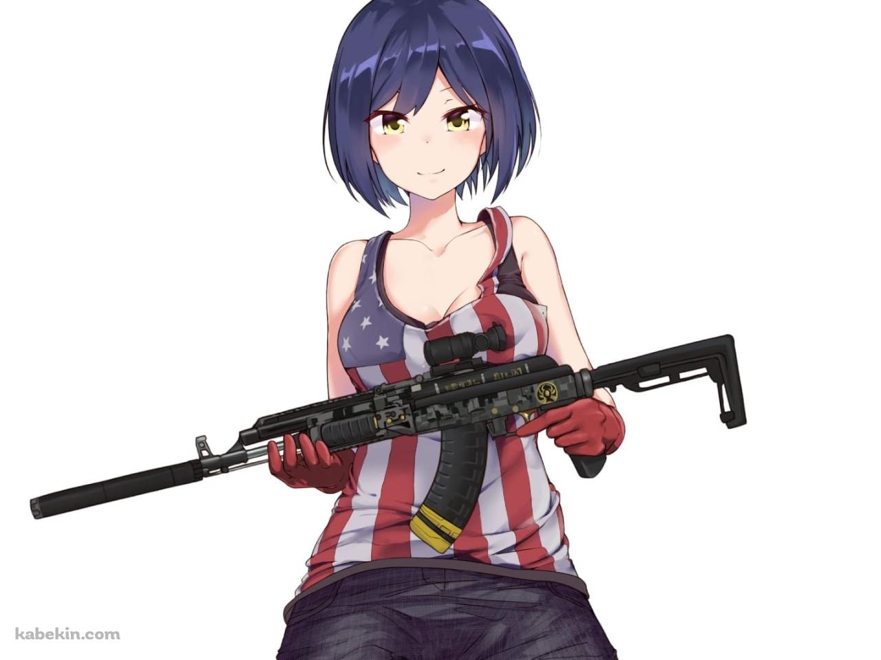 月ノ美兎 / サバゲ― / バーチャルYouTuber / にじさんじの壁紙(1280px x 960px) 高画質 PC・デスクトップ用