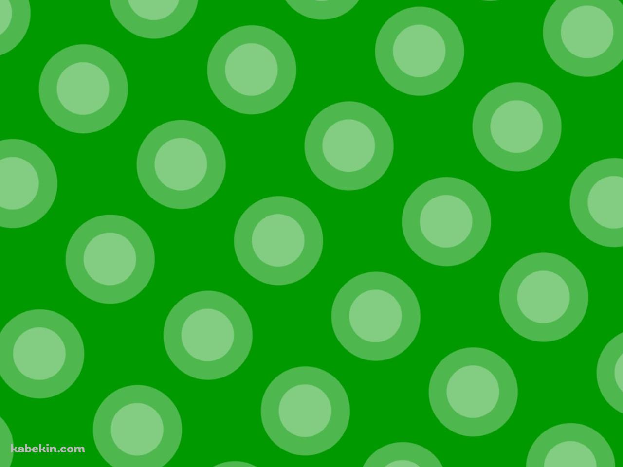 緑 ドット柄 模様の壁紙(1280px x 960px) 高画質 PC・デスクトップ用