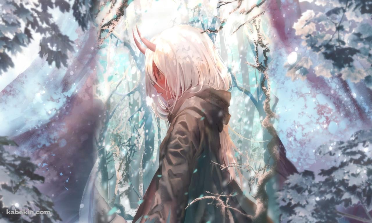 ゼロツー / 白髪 / ダーリン・イン・ザ・フランキスの壁紙(1280px x 768px) 高画質 PC・デスクトップ用