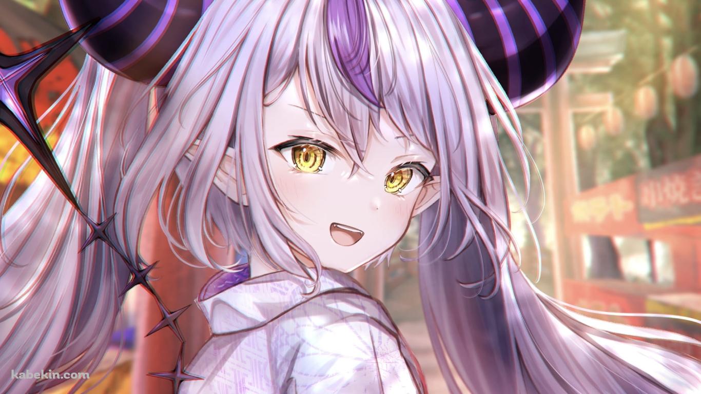 ラプラス・ダークネス / バーチャルYouTuber / ホロライブの壁紙(1366px x 768px) 高画質 PC・デスクトップ用