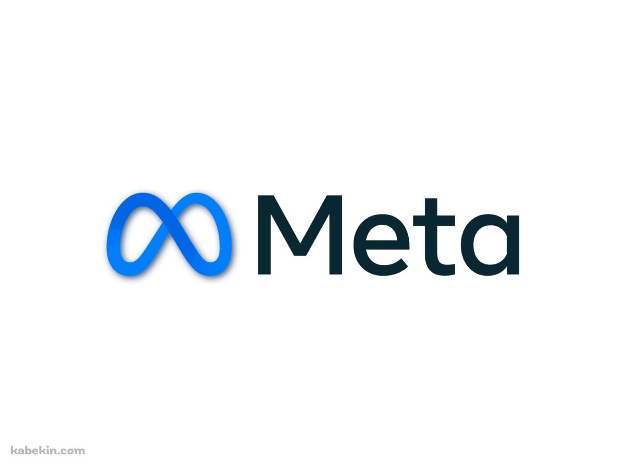 meta / ロゴの壁紙(1280px x 960px) 高画質 PC・デスクトップ用