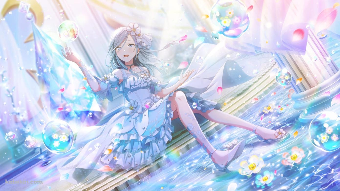 綺麗な日野森 雫 / Cheerful＊Days / プロジェクトセカイ カラフルステージ！ feat. 初音ミク / プロセカの壁紙(1391px x 783px) 高画質 PC・デスクトップ用