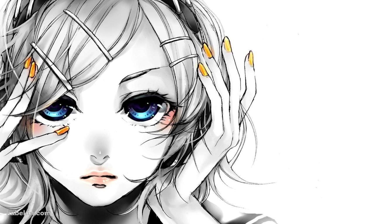 かっこいい鏡音リン / クールの壁紙(1280px x 768px) 高画質 PC・デスクトップ用