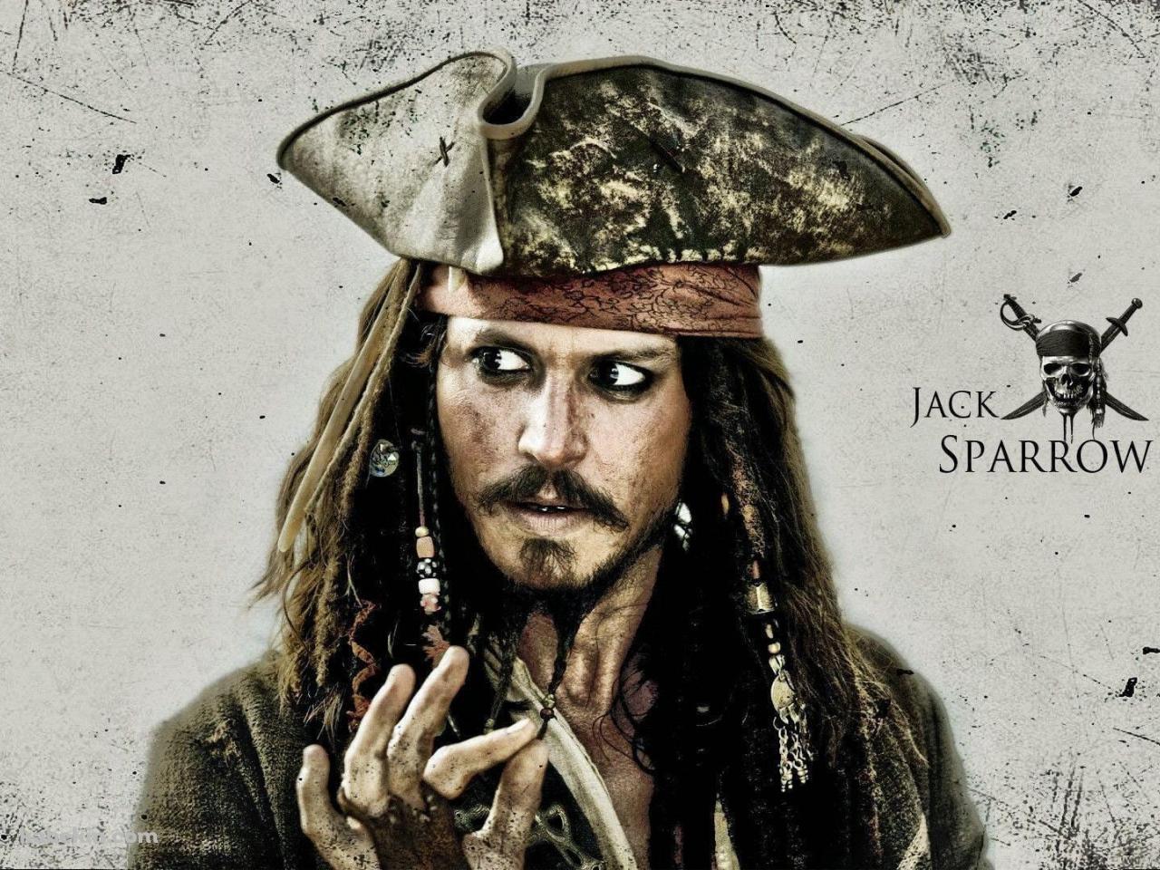 ジャック・スパロウ / Captain Jack Sparrow / パイレーツ・オブ・カリビアンの壁紙(1280px x 960px) 高画質 PC・デスクトップ用