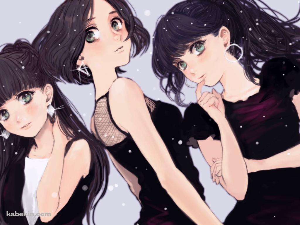 Perfume / JPOP / かしゆか / のっち / あ～ちゃん / ファンアートの壁紙(1024px x 768px) 高画質 PC・デスクトップ用