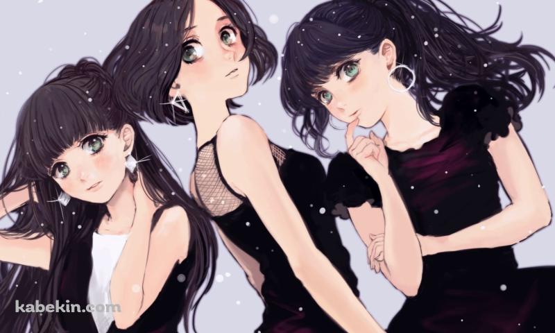 Perfume / JPOP / かしゆか / のっち / あ～ちゃん / ファンアートの壁紙(800px x 480px) 高画質 PC・デスクトップ用