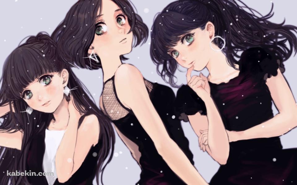 Perfume / JPOP / かしゆか / のっち / あ～ちゃん / ファンアートの壁紙(960px x 600px) 高画質 PC・デスクトップ用