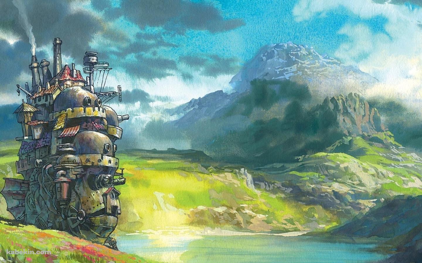 ハウルの動く城 / ジブリ / イラストの壁紙(1440px x 900px) 高画質 PC・デスクトップ用