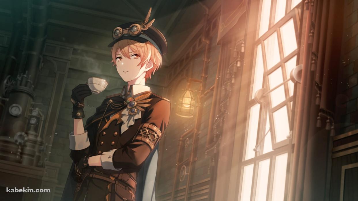 紅茶を飲む天馬 司 / プロセカの壁紙(1242px x 698px) 高画質 PC・デスクトップ用