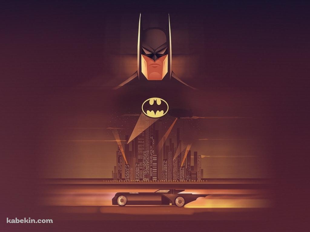 バットマン / アメコミ / マーベル / 疾走するバットモービルの壁紙(1024px x 768px) 高画質 PC・デスクトップ用