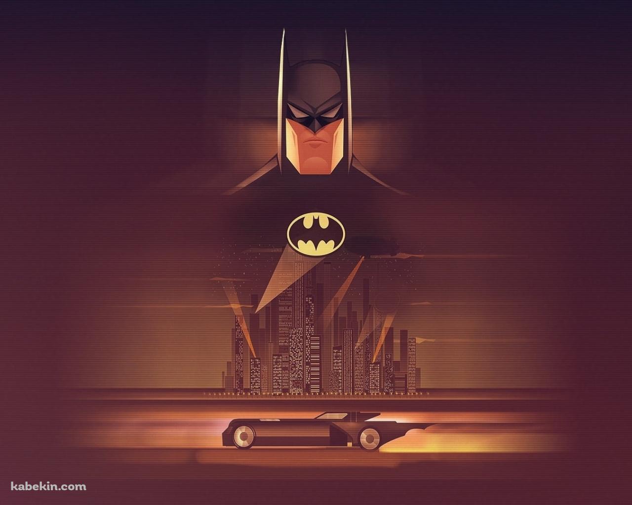 バットマン / アメコミ / マーベル / 疾走するバットモービルの壁紙(1280px x 1024px) 高画質 PC・デスクトップ用