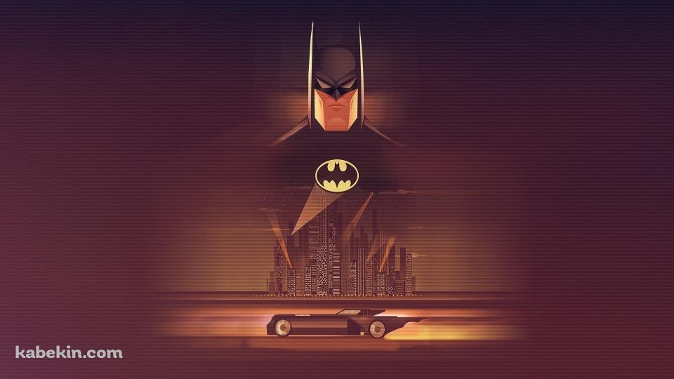 バットマン / アメコミ / マーベル / 疾走するバットモービルの壁紙(960px x 540px) 高画質 PC・デスクトップ用