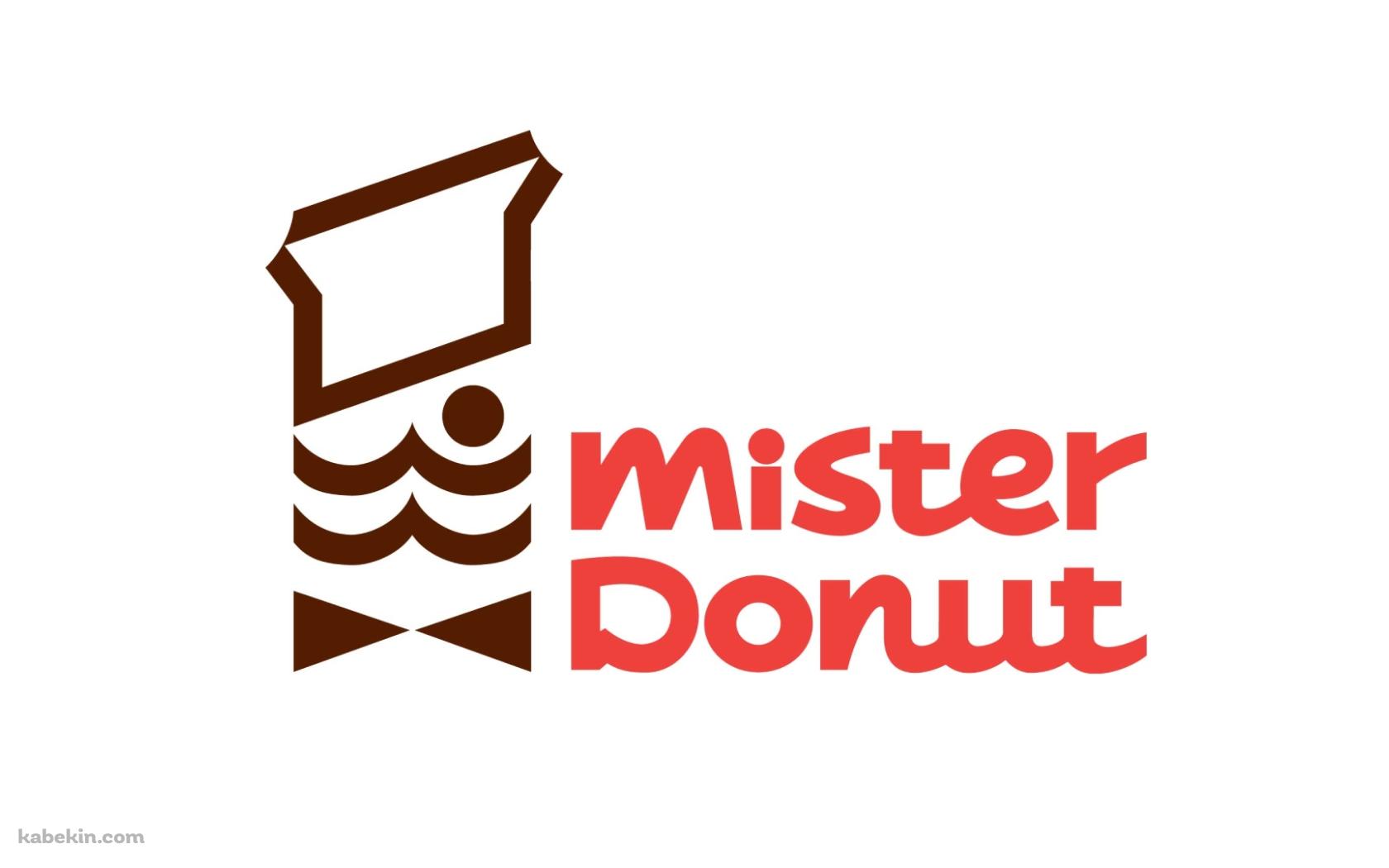 mister Donut /（ミスタードーナツ）/ ミスド / ロゴの壁紙(1680px x 1050px) 高画質 PC・デスクトップ用